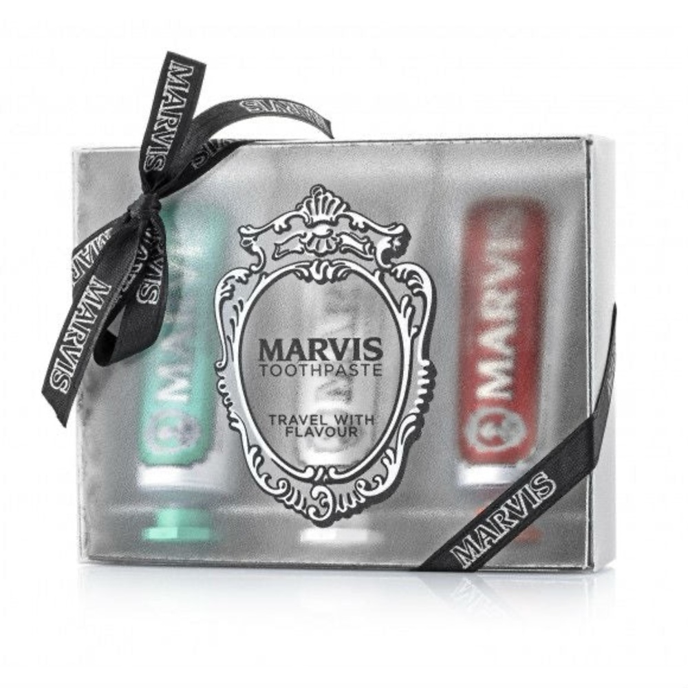 New in box trio of Marvis toothpaste perfect for travel